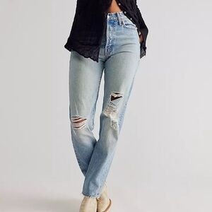 Mother Huffy Skimp Light wash Jeans Size 26 FINALPRICE